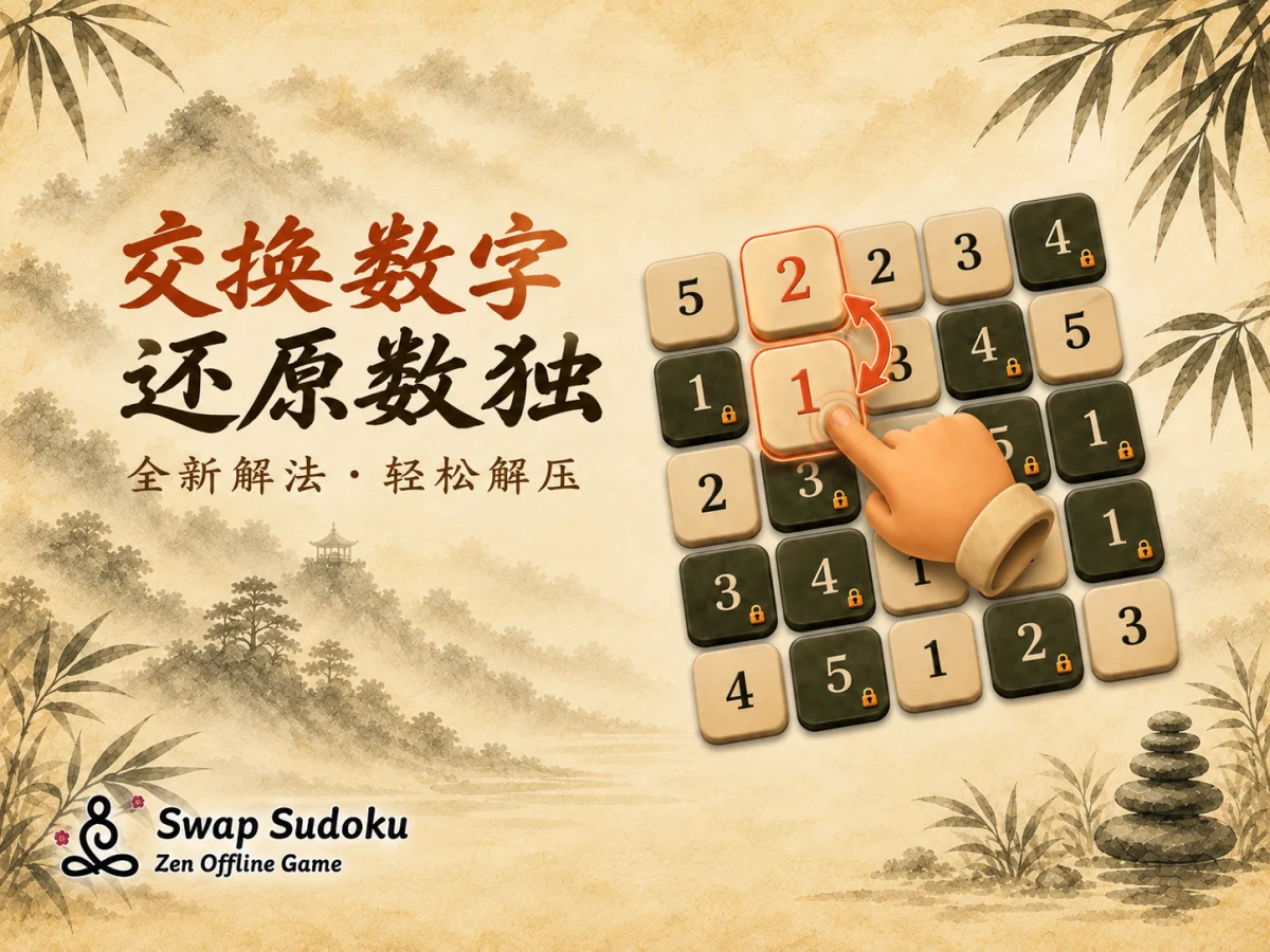 Swap Sudoku 游戏画面展示